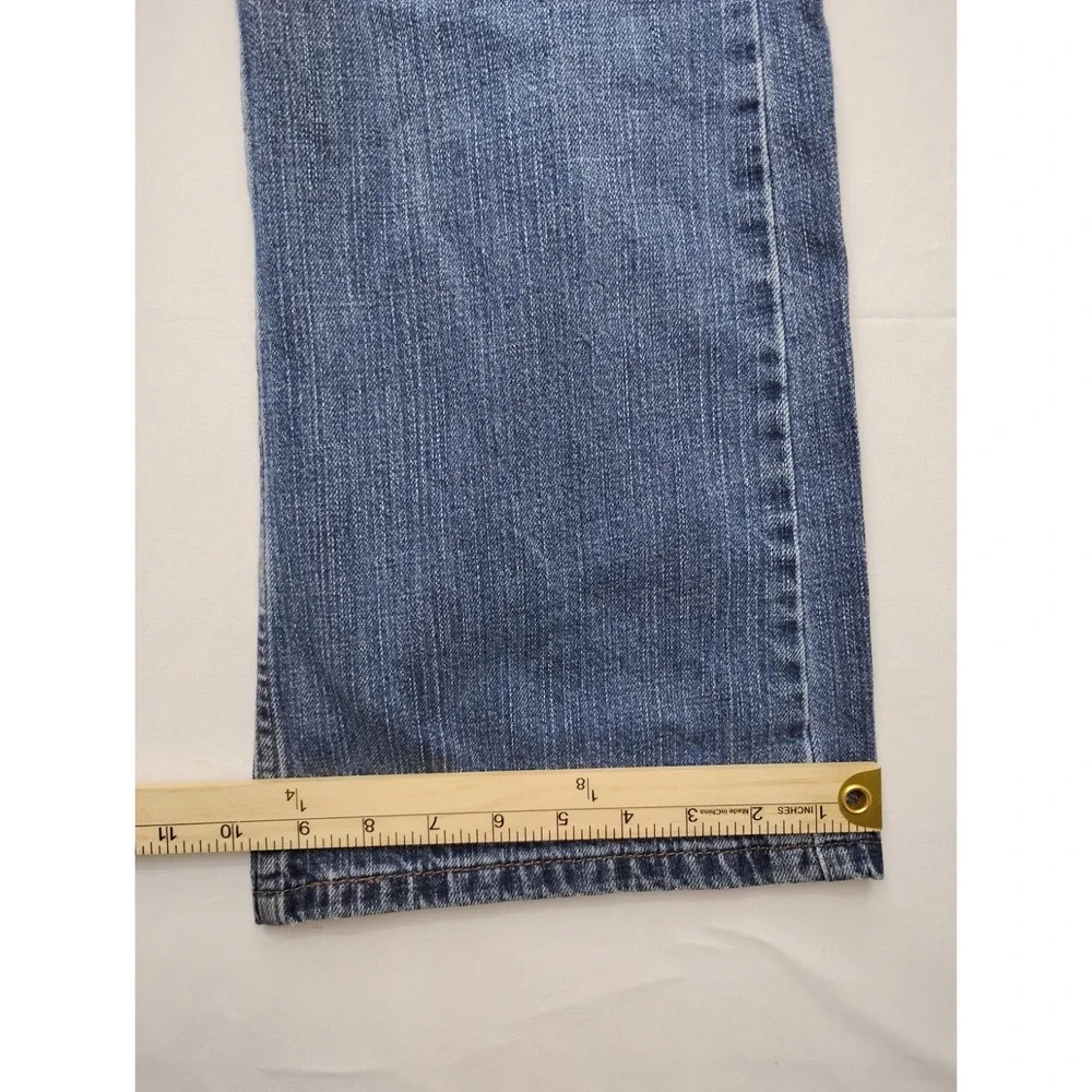 Levi's 527 Jeans Mens 38x30 Slim Bootcut Blue Denim